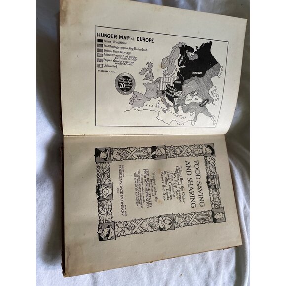 Food Saving And Sharing Vintage U.S. Food Administration Paperback 1918 - Picture 12 of 16
